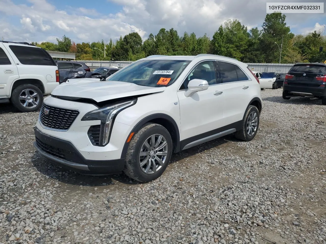 2021 Cadillac Xt4 Premium Luxury VIN: 1GYFZCR4XMF032331 Lot: 73733784