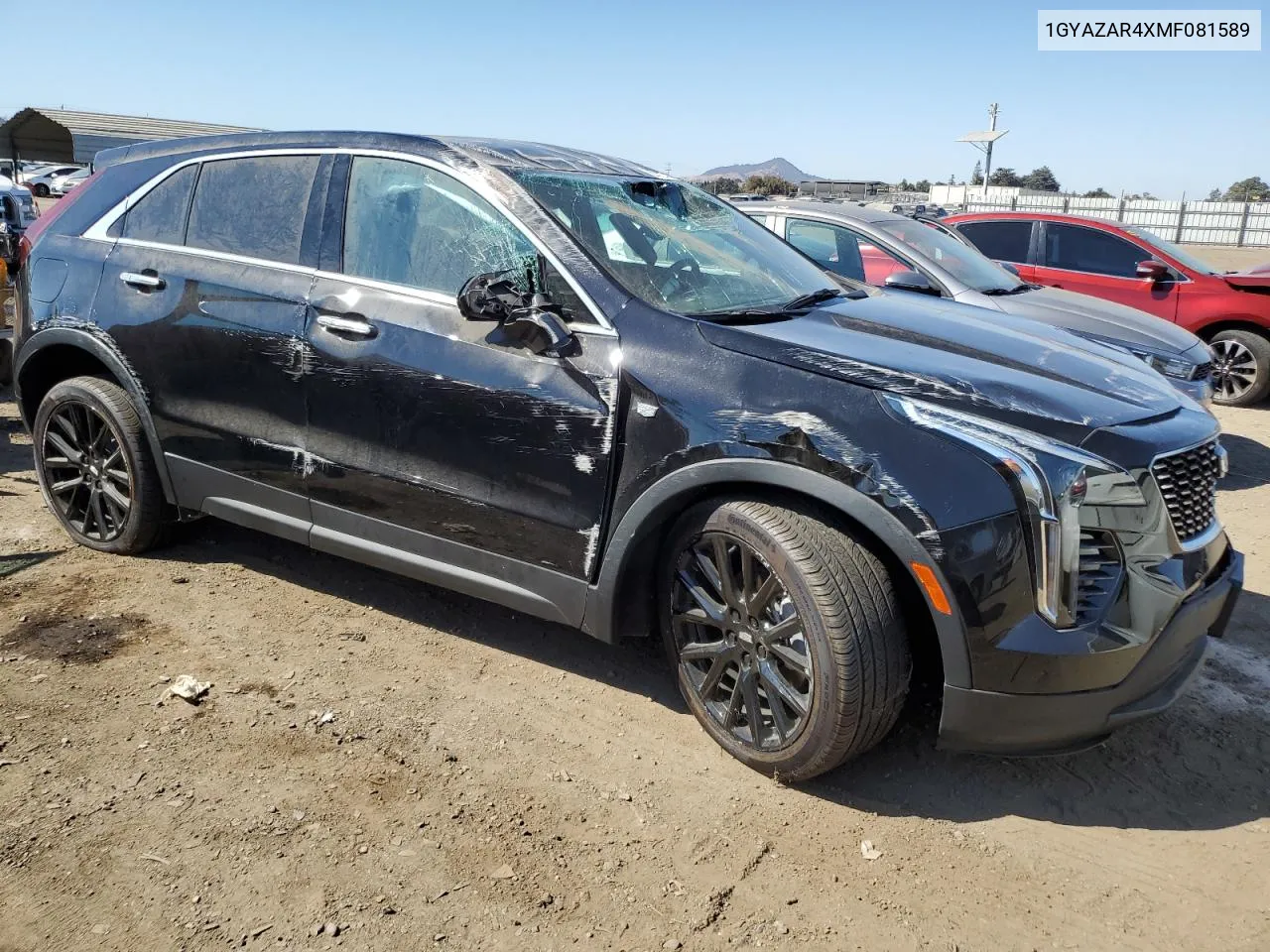 1GYAZAR4XMF081589 2021 Cadillac Xt4 Luxury