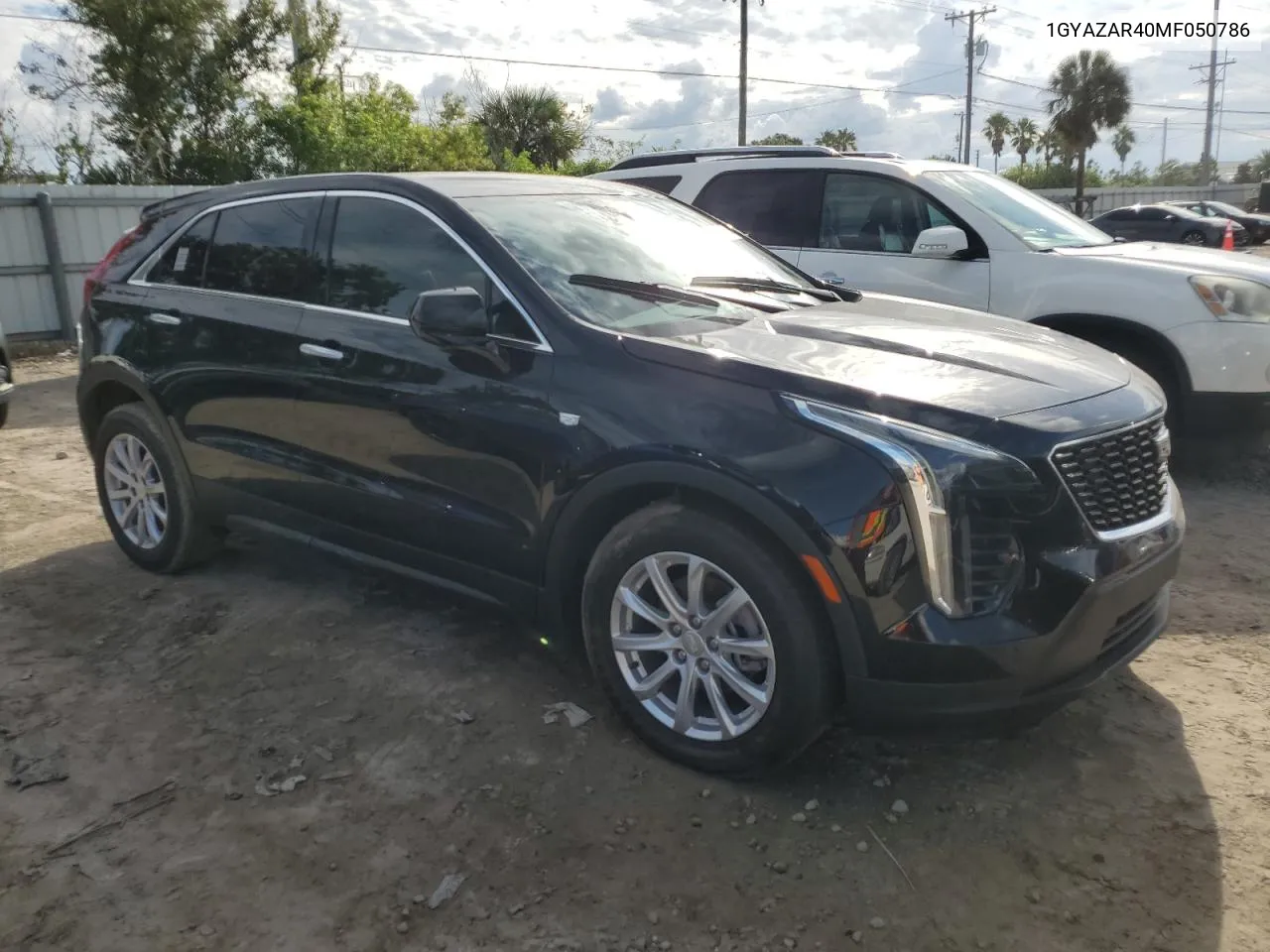 2021 Cadillac Xt4 Luxury VIN: 1GYAZAR40MF050786 Lot: 75005334