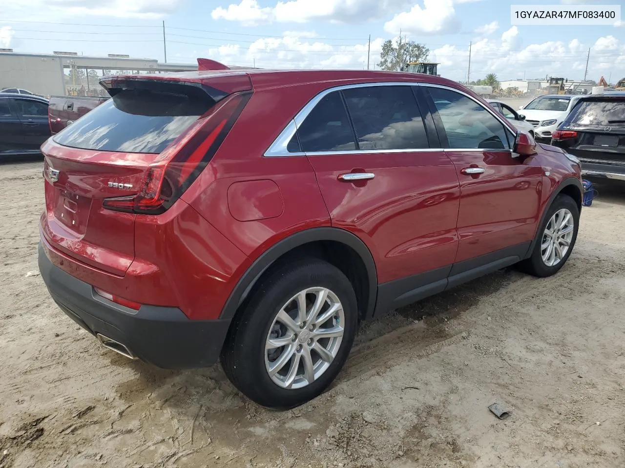 2021 Cadillac Xt4 Luxury VIN: 1GYAZAR47MF083400 Lot: 75696624