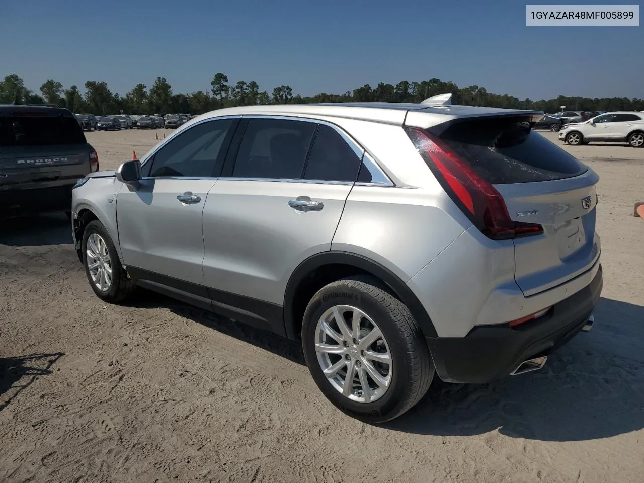 2021 Cadillac Xt4 Luxury VIN: 1GYAZAR48MF005899 Lot: 76332284