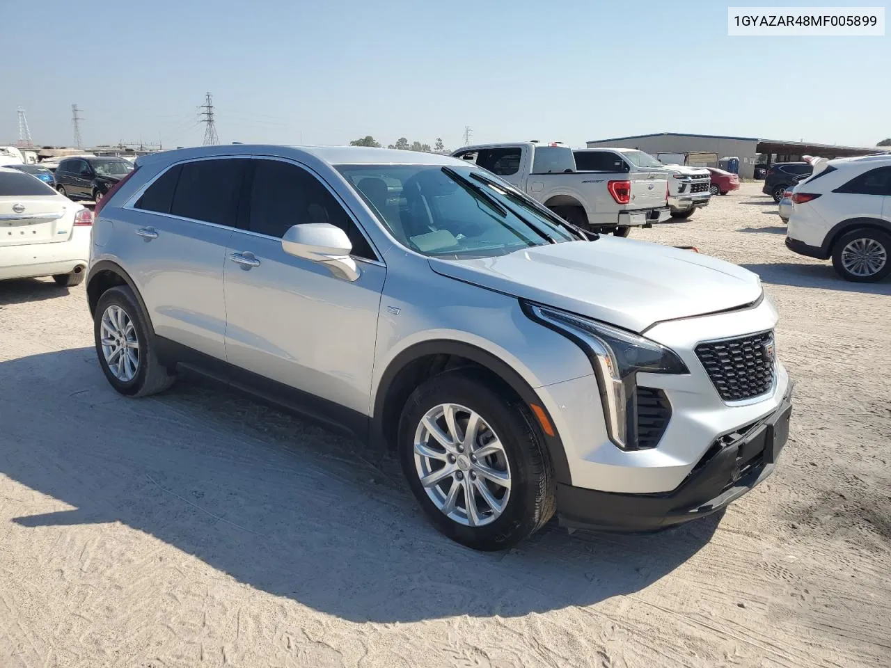 2021 Cadillac Xt4 Luxury VIN: 1GYAZAR48MF005899 Lot: 76332284