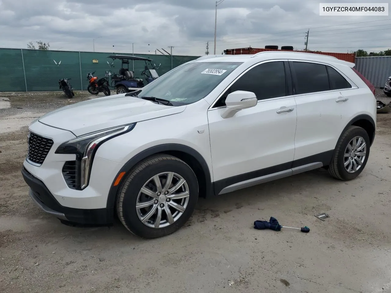 2021 Cadillac Xt4 Premium Luxury VIN: 1GYFZCR40MF044083 Lot: 76502854