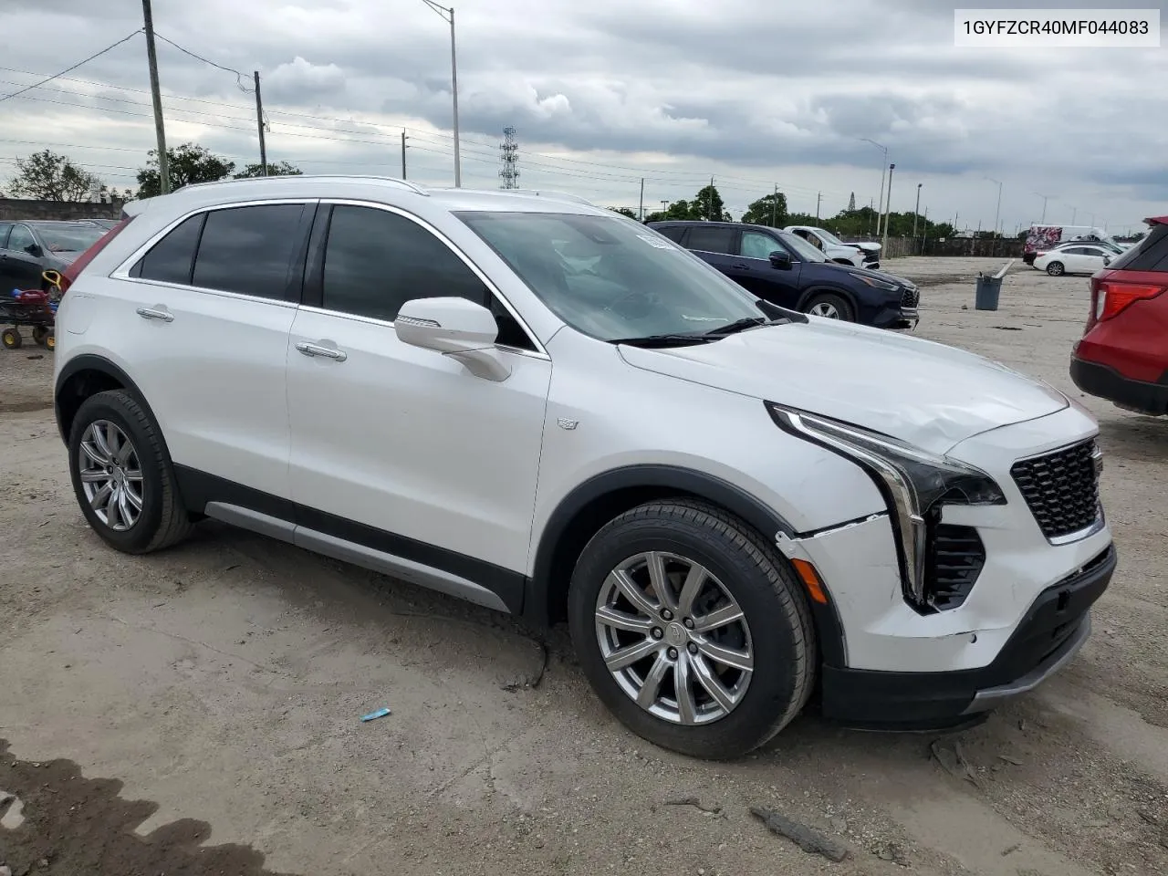 2021 Cadillac Xt4 Premium Luxury VIN: 1GYFZCR40MF044083 Lot: 76502854