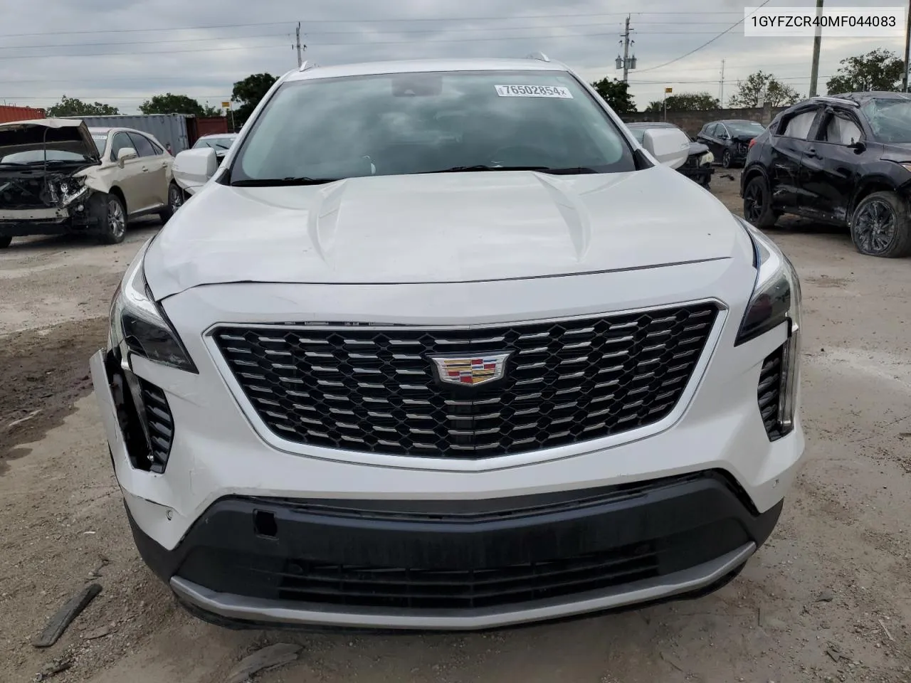 2021 Cadillac Xt4 Premium Luxury VIN: 1GYFZCR40MF044083 Lot: 76502854