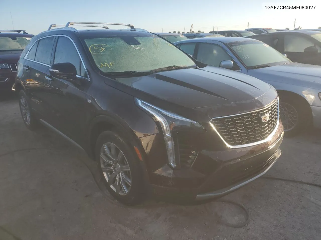 2021 Cadillac Xt4 Premium Luxury VIN: 1GYFZCR45MF080027 Lot: 76828234