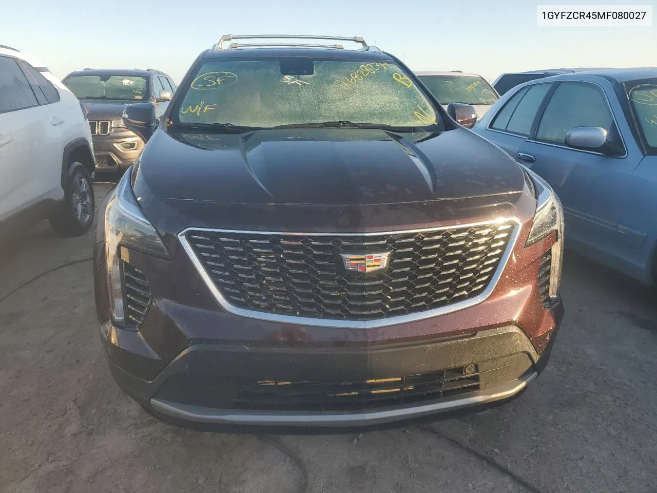 2021 Cadillac Xt4 Premium Luxury VIN: 1GYFZCR45MF080027 Lot: 76828234