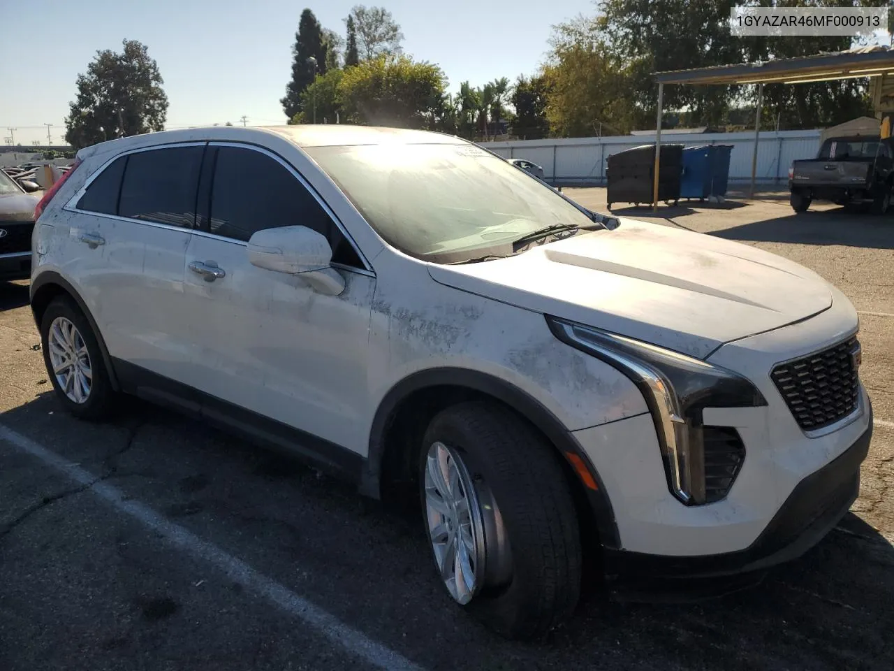 2021 Cadillac Xt4 Luxury VIN: 1GYAZAR46MF000913 Lot: 77698564