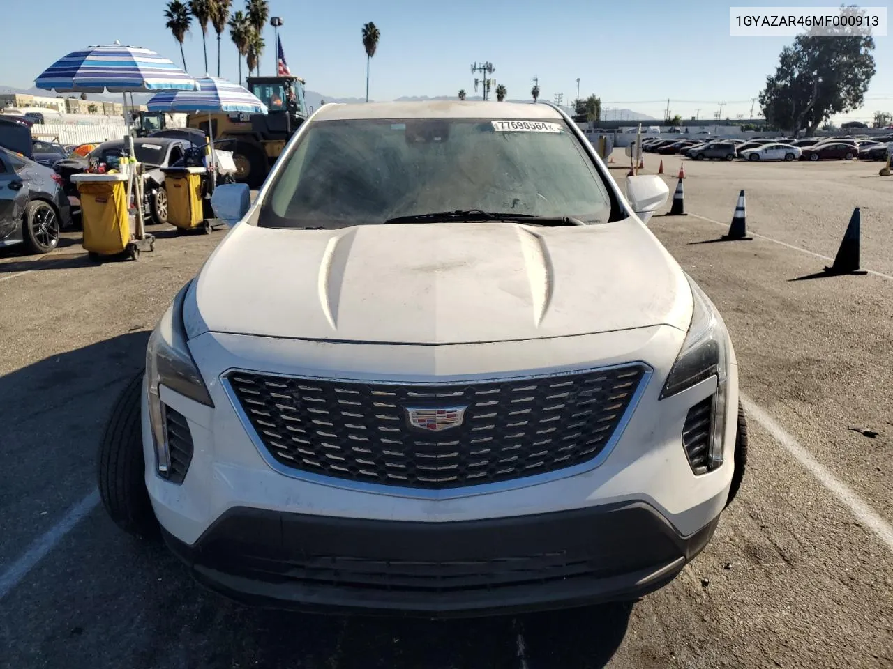 2021 Cadillac Xt4 Luxury VIN: 1GYAZAR46MF000913 Lot: 77698564