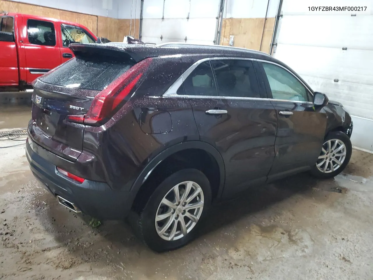 2021 Cadillac Xt4 Luxury VIN: 1GYFZBR43MF000217 Lot: 78197354