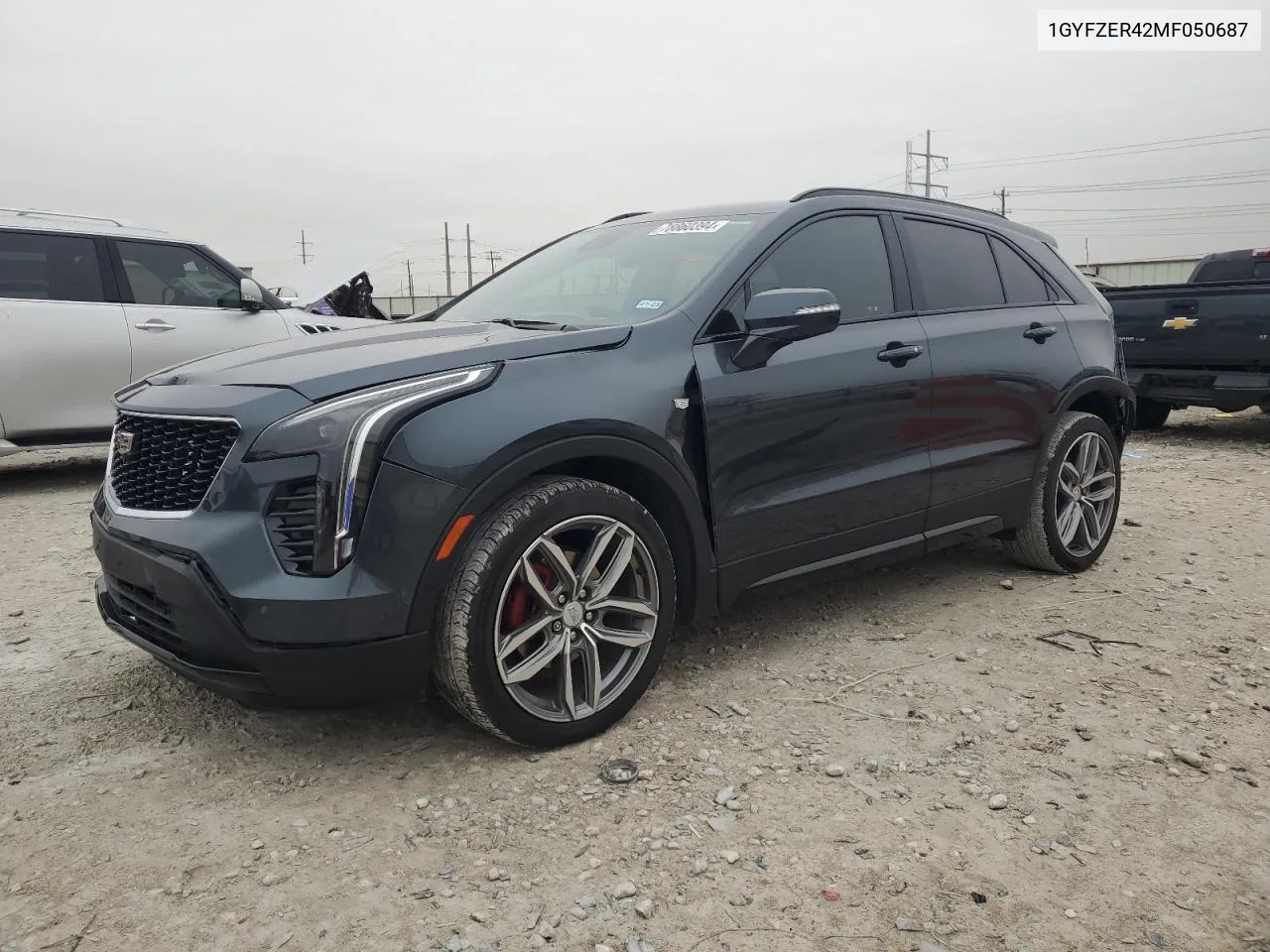 2021 Cadillac Xt4 Sport VIN: 1GYFZER42MF050687 Lot: 78860394