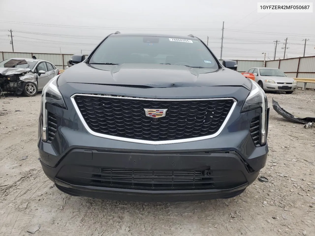 2021 Cadillac Xt4 Sport VIN: 1GYFZER42MF050687 Lot: 78860394