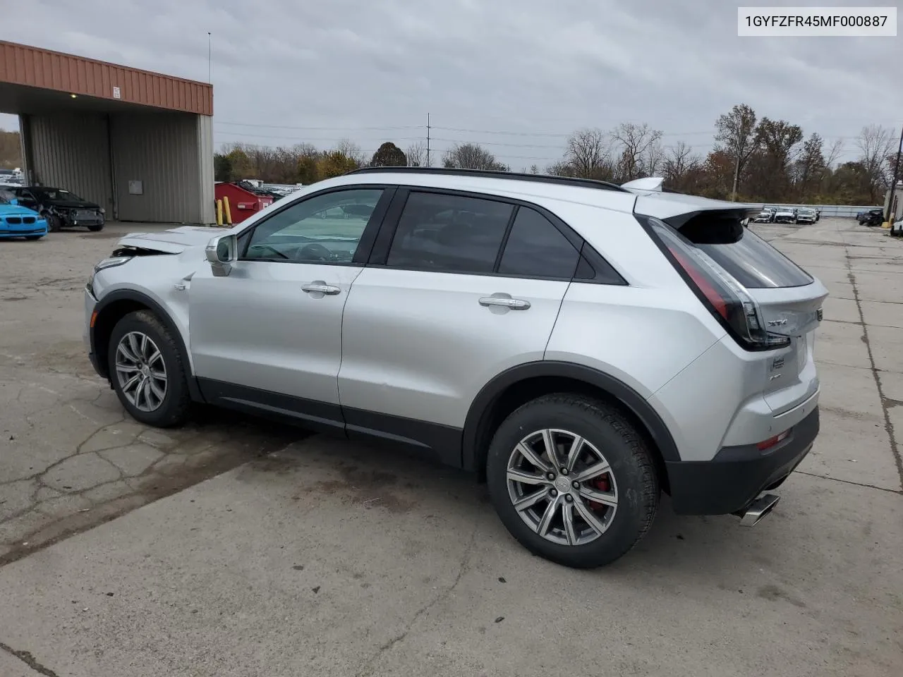 2021 Cadillac Xt4 Sport VIN: 1GYFZFR45MF000887 Lot: 79271944