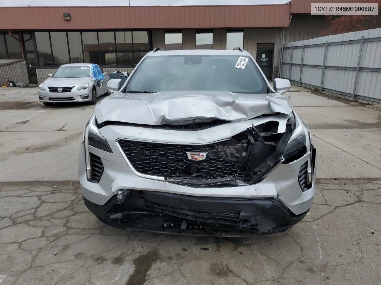 2021 Cadillac Xt4 Sport VIN: 1GYFZFR45MF000887 Lot: 79271944