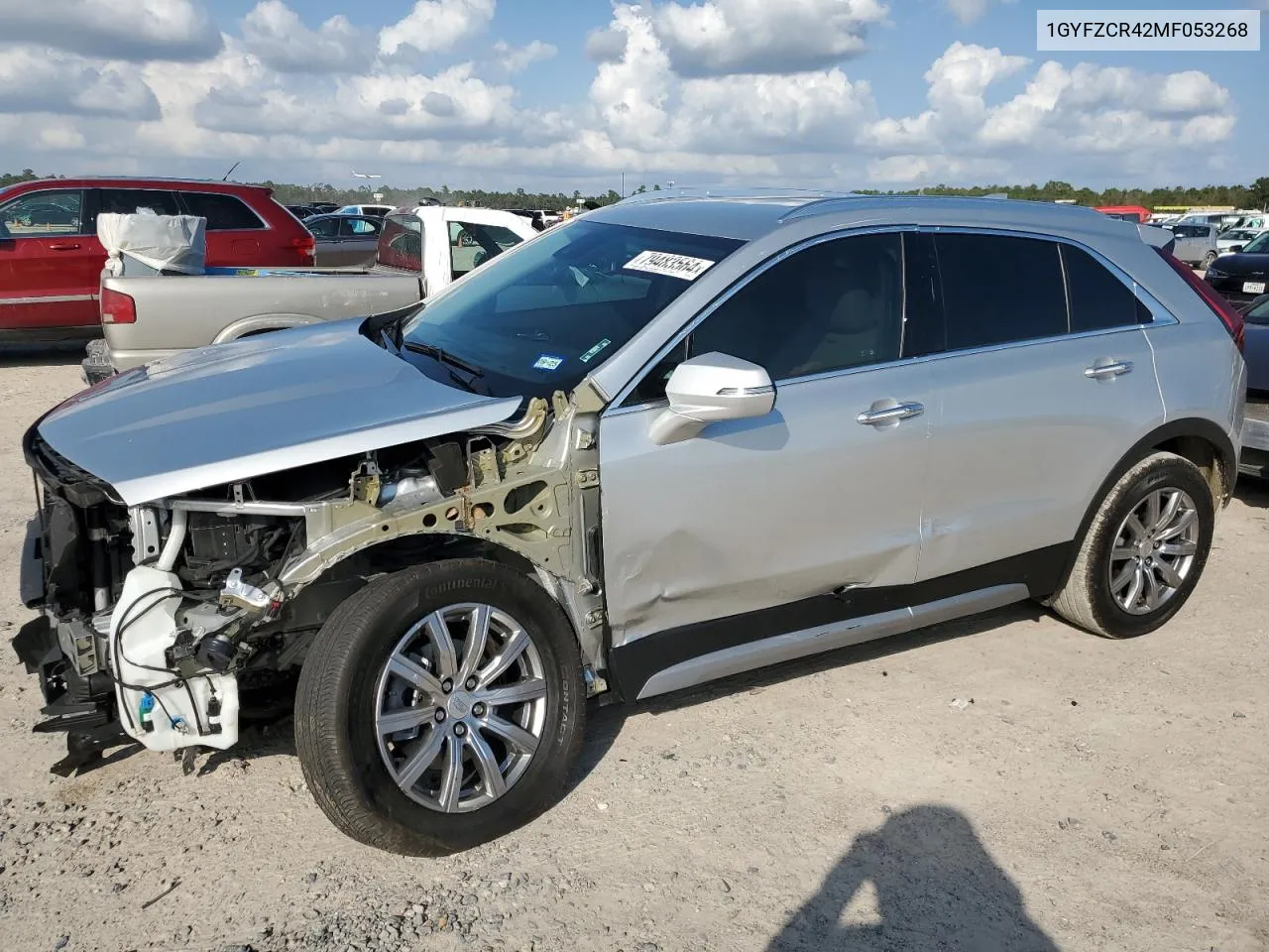 2021 Cadillac Xt4 Premium Luxury VIN: 1GYFZCR42MF053268 Lot: 79483564