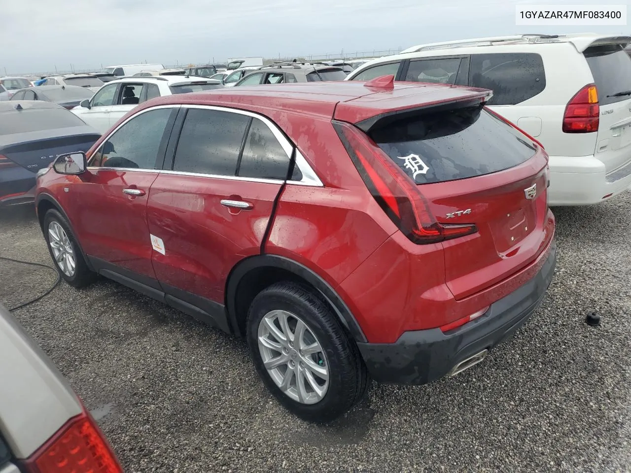 2021 Cadillac Xt4 Luxury VIN: 1GYAZAR47MF083400 Lot: 79781814