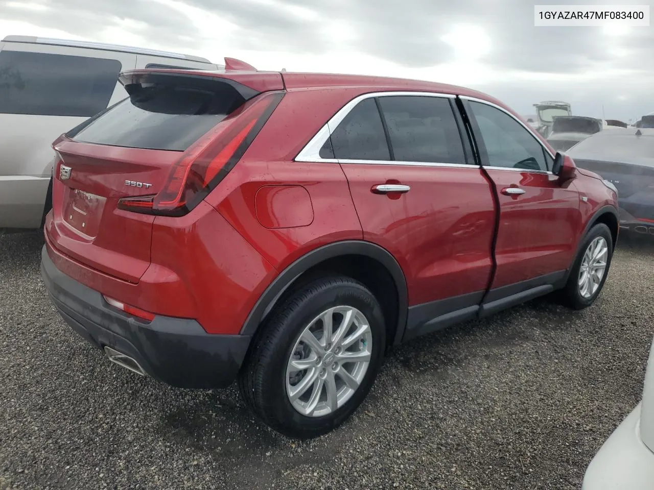 2021 Cadillac Xt4 Luxury VIN: 1GYAZAR47MF083400 Lot: 79781814