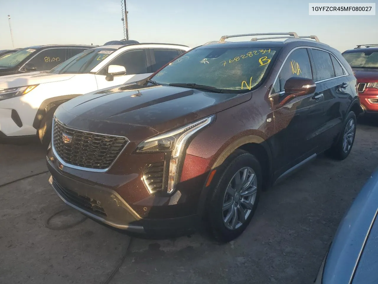 2021 Cadillac Xt4 Premiu VIN: 1GYFZCR45MF080027 Lot: 81431164