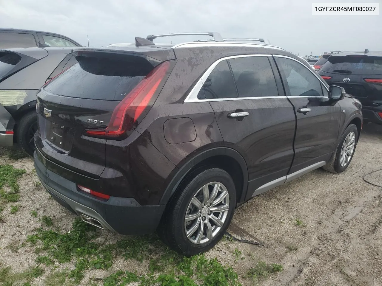 2021 Cadillac Xt4 Premiu VIN: 1GYFZCR45MF080027 Lot: 81431164