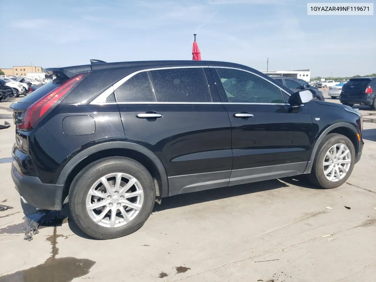 1GYAZAR49NF119671 2022 Cadillac Xt4 Luxury