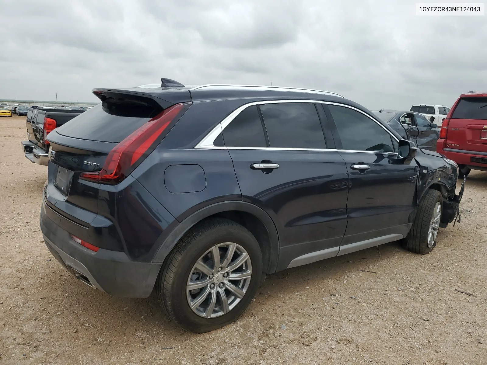 2022 Cadillac Xt4 Premium Luxury VIN: 1GYFZCR43NF124043 Lot: 63511164