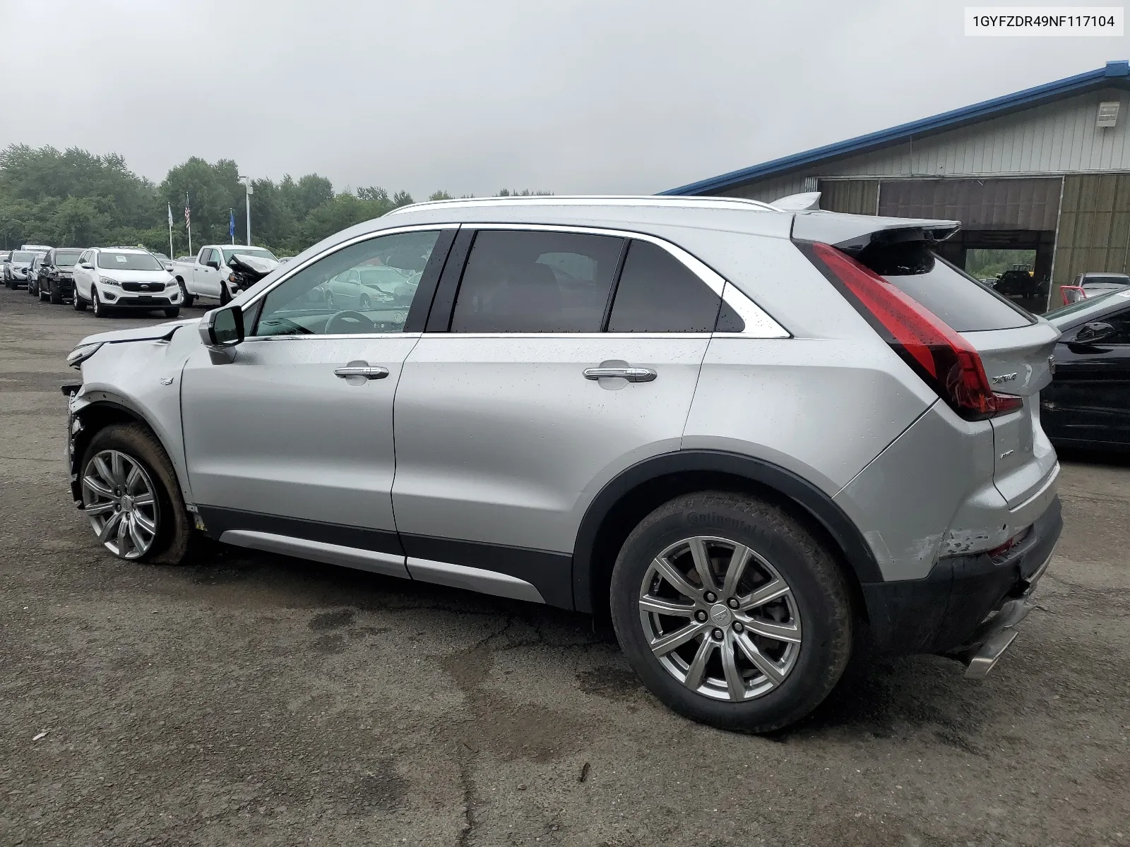 2022 Cadillac Xt4 Premium Luxury VIN: 1GYFZDR49NF117104 Lot: 65062374