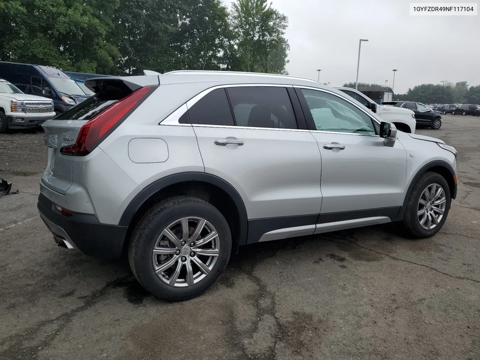 2022 Cadillac Xt4 Premium Luxury VIN: 1GYFZDR49NF117104 Lot: 65062374