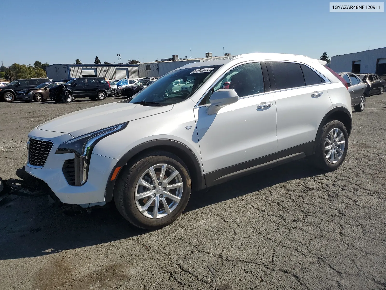 1GYAZAR48NF120911 2022 Cadillac Xt4 Luxury