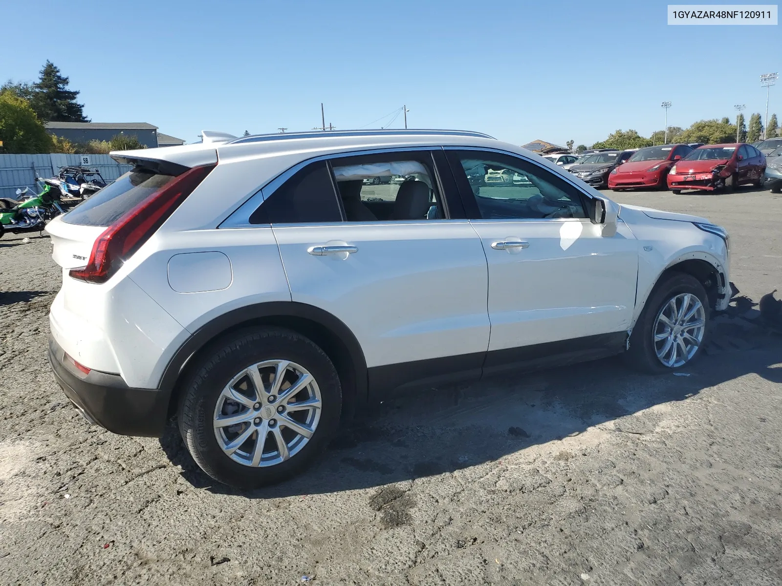 2022 Cadillac Xt4 Luxury VIN: 1GYAZAR48NF120911 Lot: 66972624