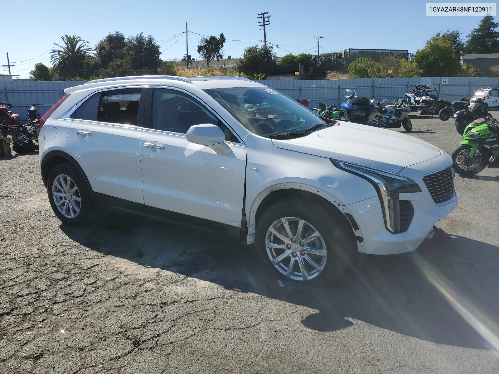 2022 Cadillac Xt4 Luxury VIN: 1GYAZAR48NF120911 Lot: 66972624