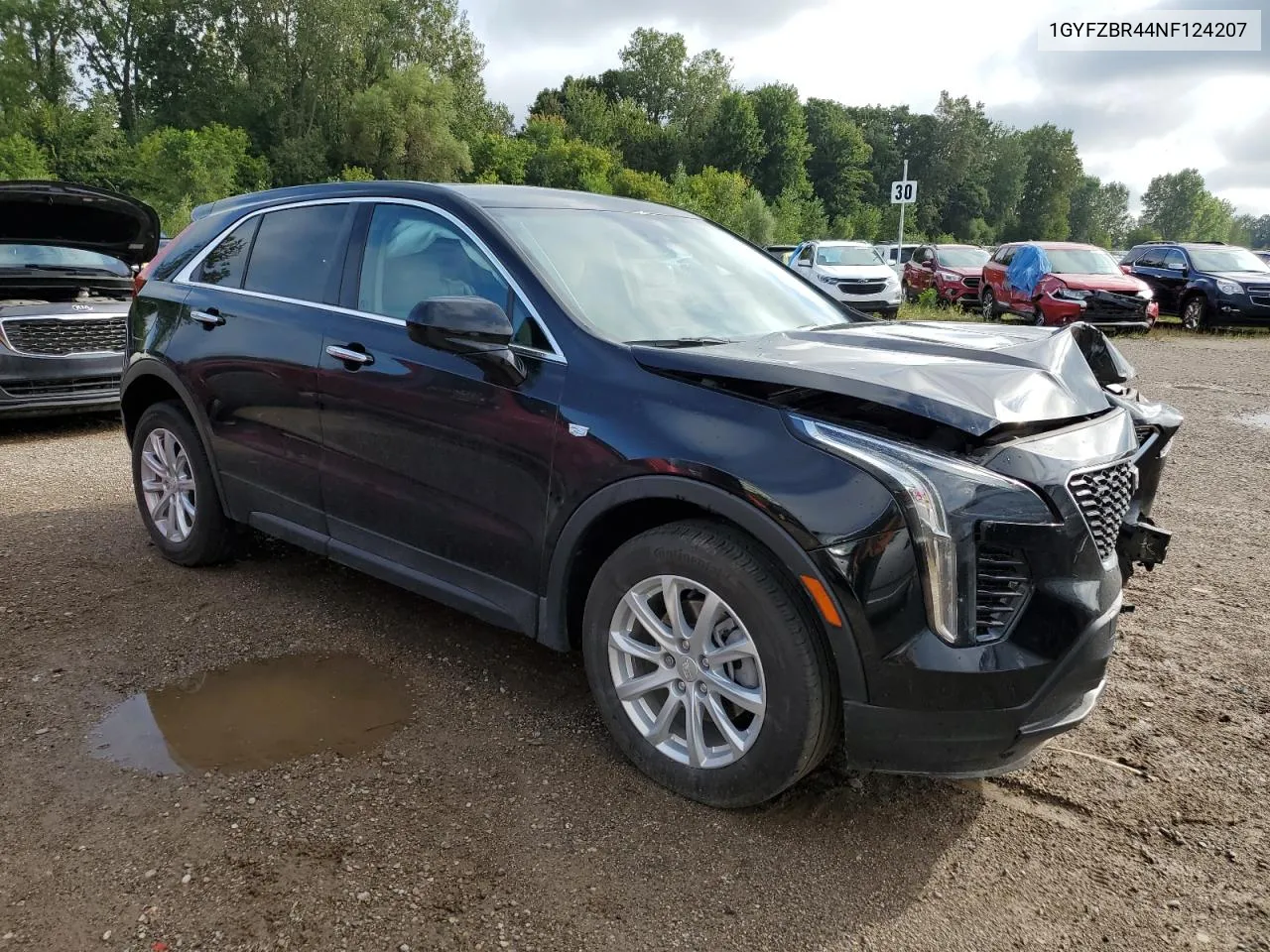 1GYFZBR44NF124207 2022 Cadillac Xt4 Luxury