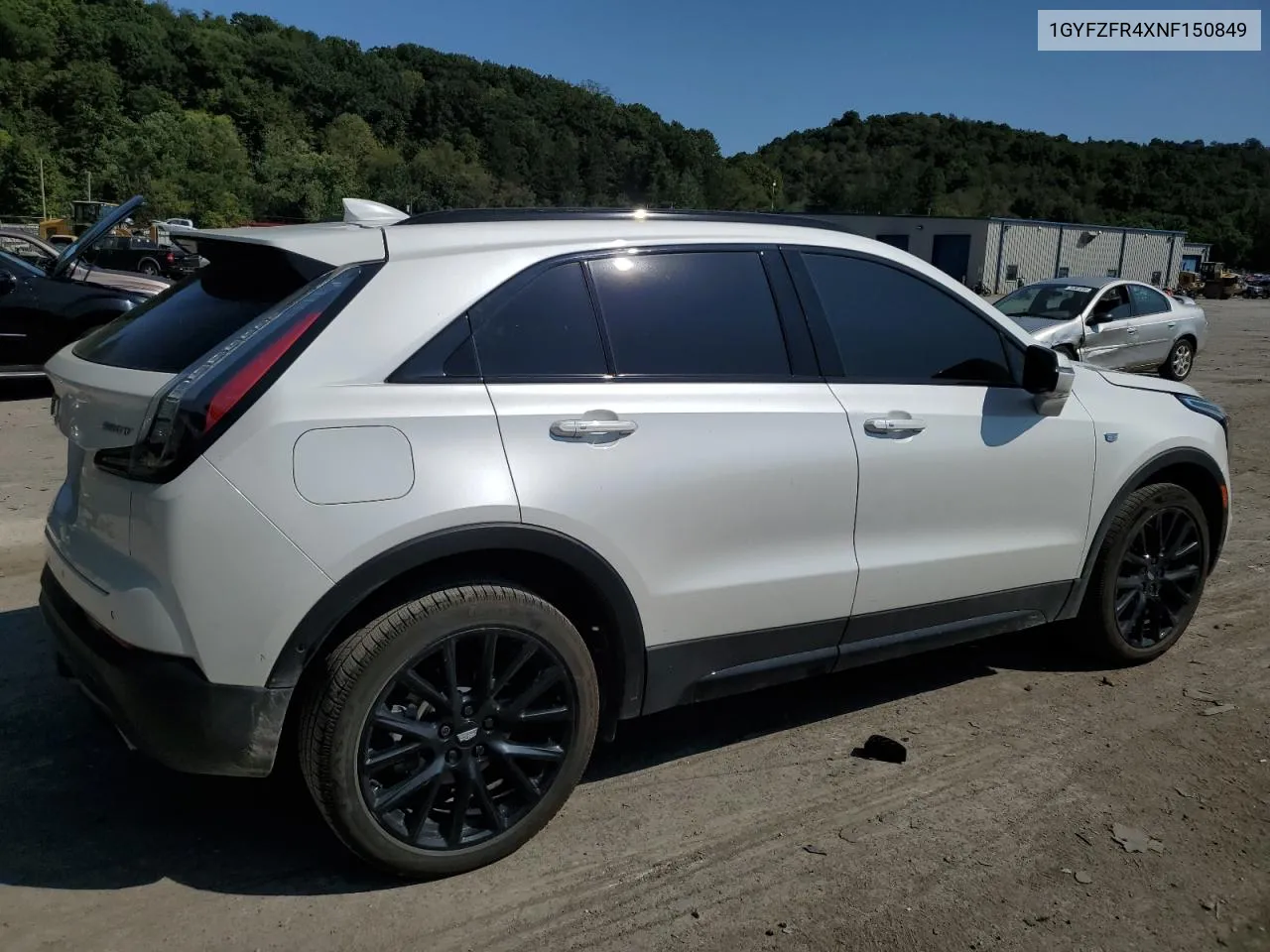 2022 Cadillac Xt4 Sport VIN: 1GYFZFR4XNF150849 Lot: 69966254