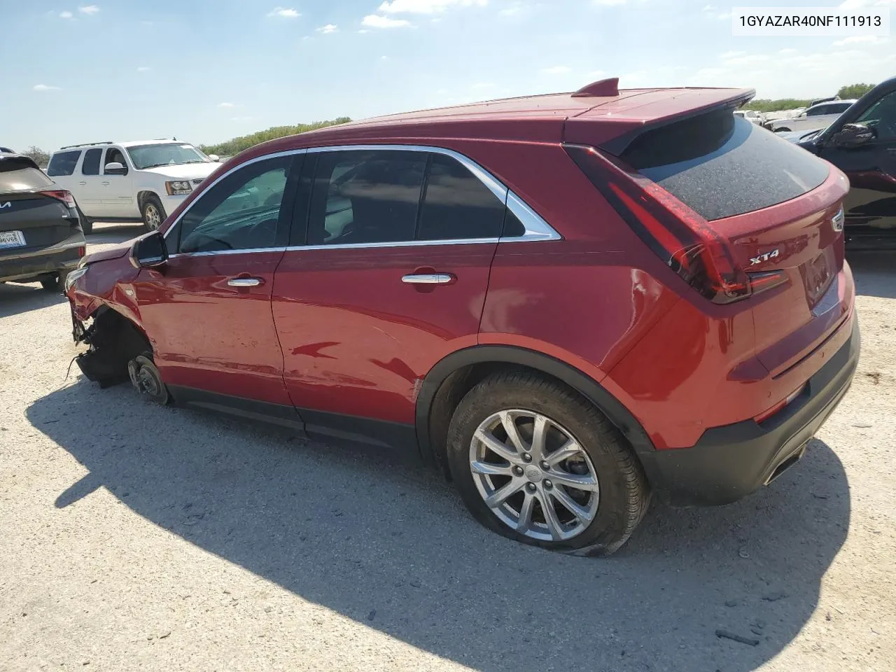 2022 Cadillac Xt4 Luxury VIN: 1GYAZAR40NF111913 Lot: 71238294