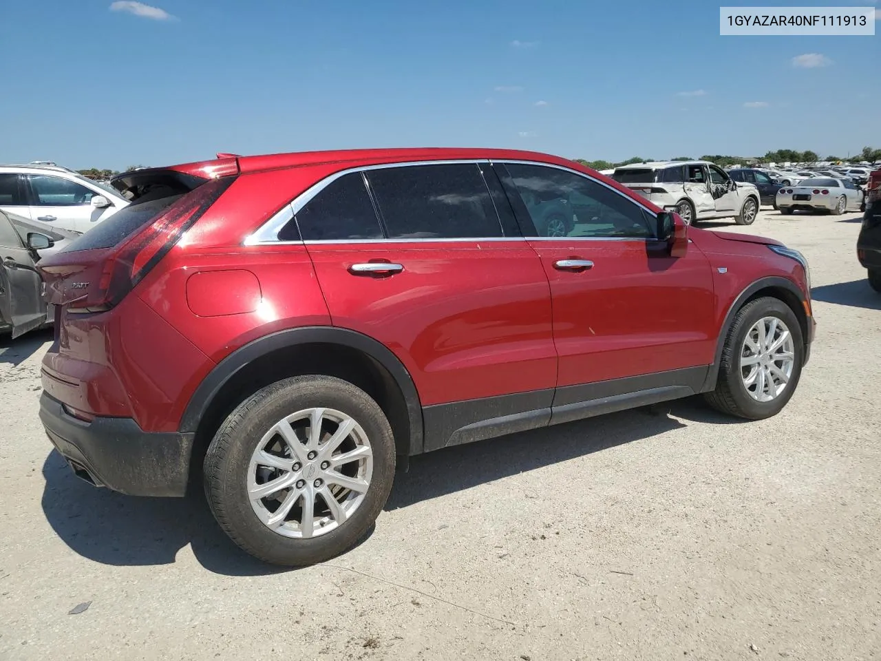 2022 Cadillac Xt4 Luxury VIN: 1GYAZAR40NF111913 Lot: 71238294