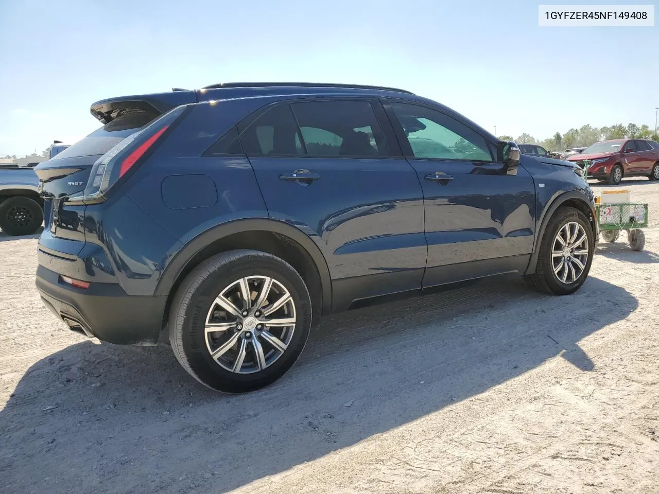 2022 Cadillac Xt4 Sport VIN: 1GYFZER45NF149408 Lot: 72902814