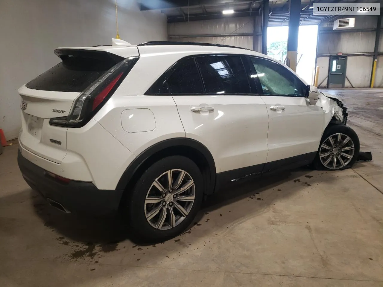 2022 Cadillac Xt4 Sport VIN: 1GYFZFR49NF106549 Lot: 73946334