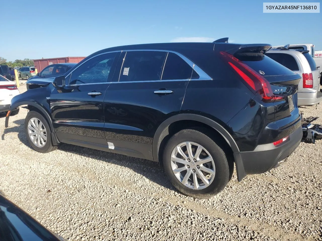 2022 Cadillac Xt4 Luxury VIN: 1GYAZAR45NF136810 Lot: 74359664