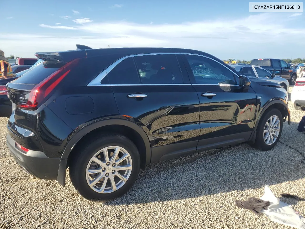 2022 Cadillac Xt4 Luxury VIN: 1GYAZAR45NF136810 Lot: 74359664