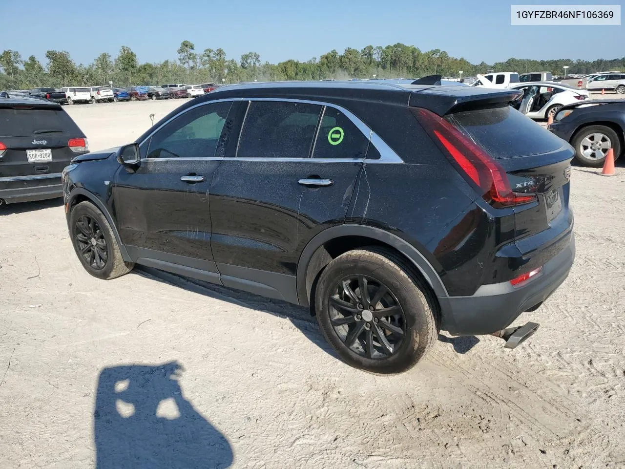 2022 Cadillac Xt4 Luxury VIN: 1GYFZBR46NF106369 Lot: 74972934