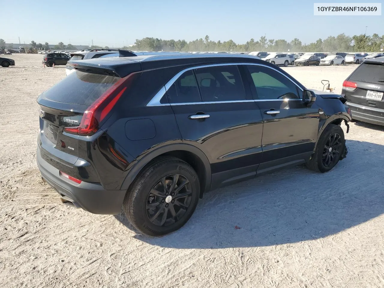 2022 Cadillac Xt4 Luxury VIN: 1GYFZBR46NF106369 Lot: 74972934