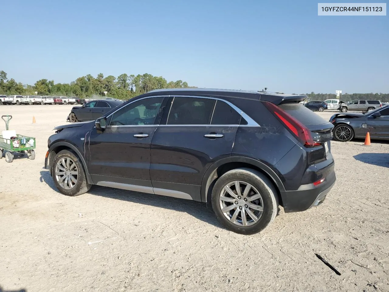 2022 Cadillac Xt4 Premium Luxury VIN: 1GYFZCR44NF151123 Lot: 75215164