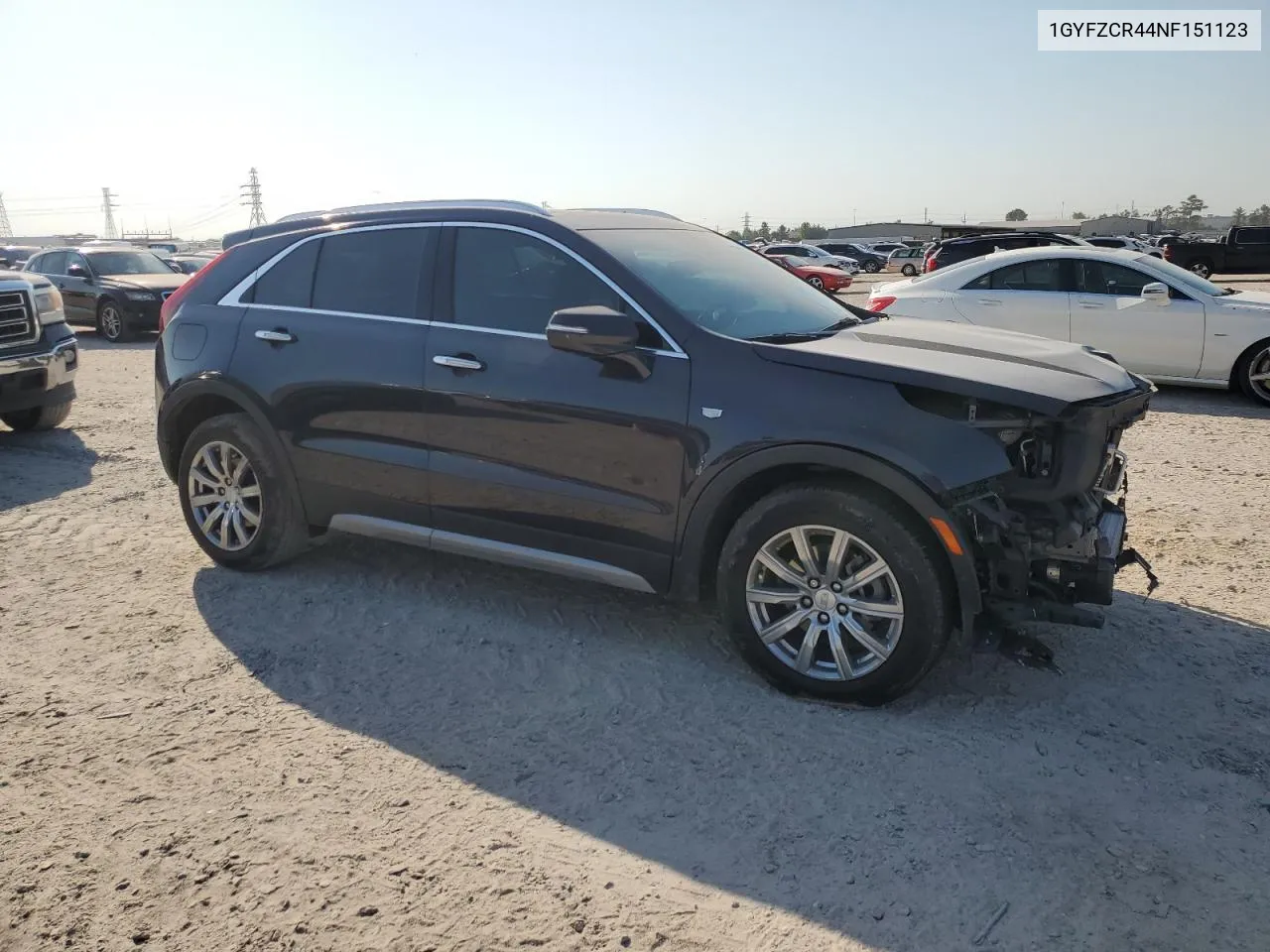 2022 Cadillac Xt4 Premium Luxury VIN: 1GYFZCR44NF151123 Lot: 75215164