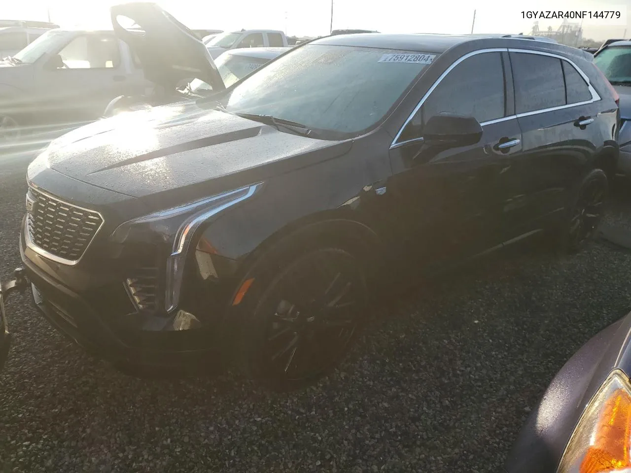 2022 Cadillac Xt4 Luxury VIN: 1GYAZAR40NF144779 Lot: 75912804