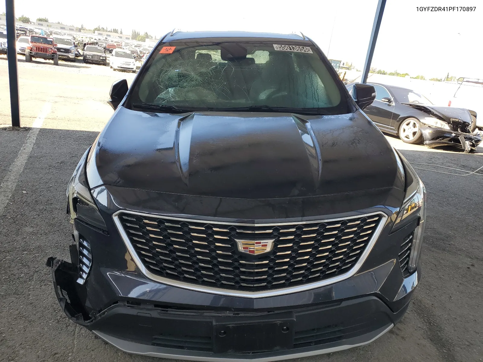 2023 Cadillac Xt4 Premium Luxury VIN: 1GYFZDR41PF170897 Lot: 55013654