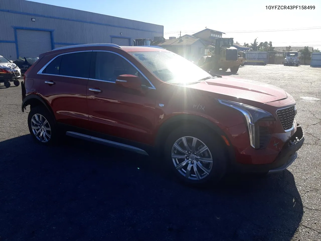 2023 Cadillac Xt4 Premium Luxury VIN: 1GYFZCR43PF158499 Lot: 58021974