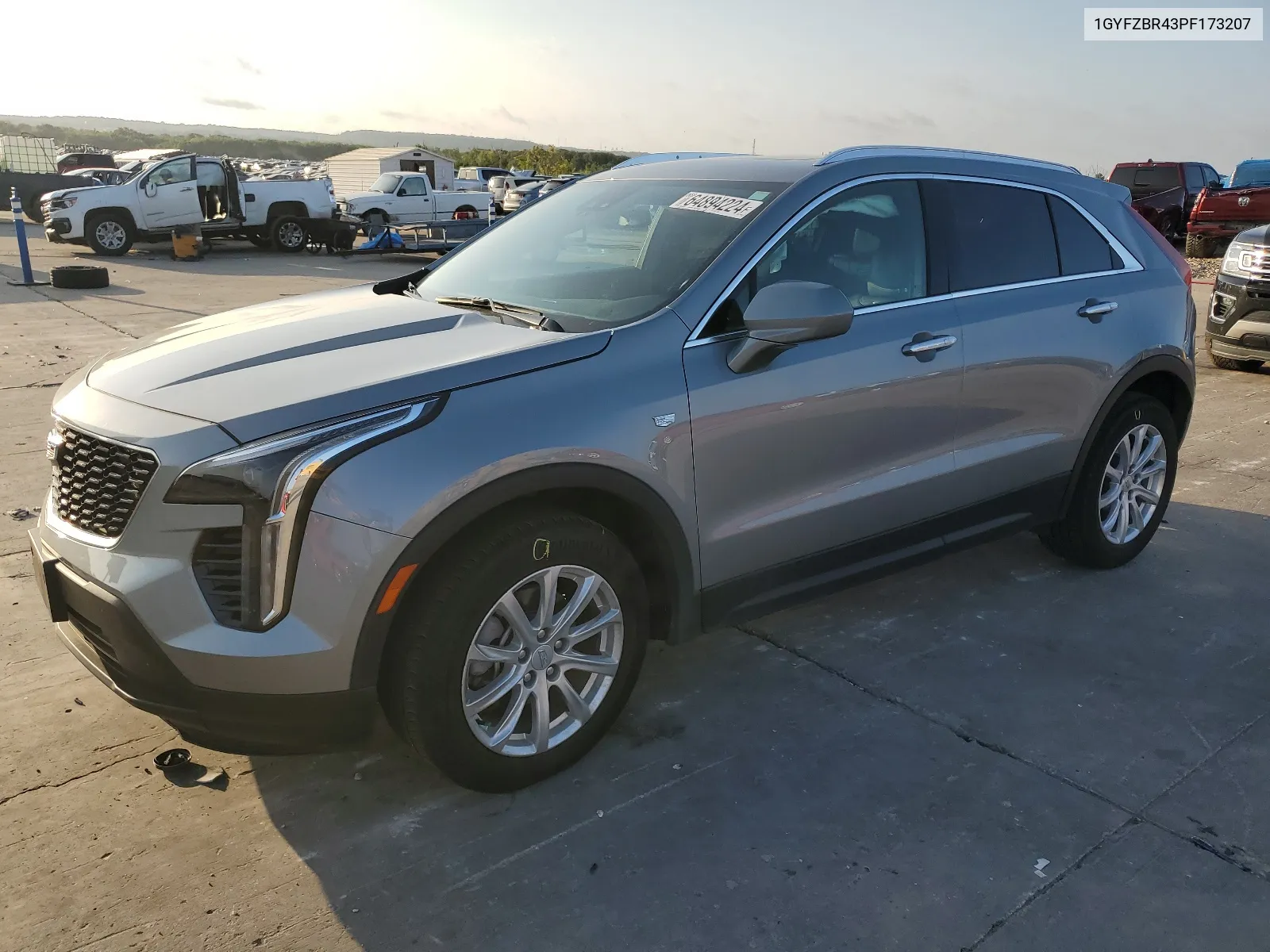 1GYFZBR43PF173207 2023 Cadillac Xt4 Luxury