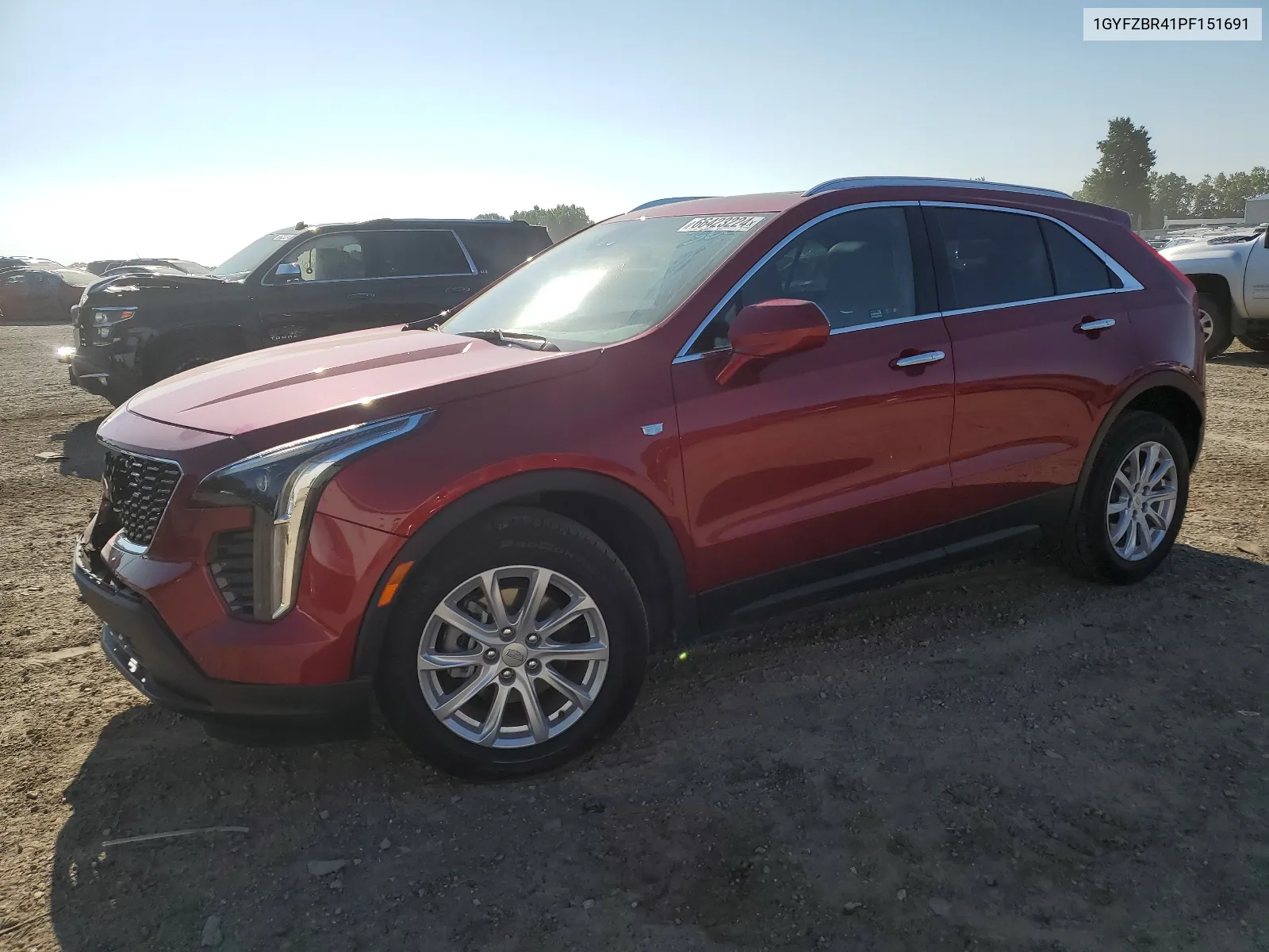 2023 Cadillac Xt4 Luxury VIN: 1GYFZBR41PF151691 Lot: 66423224