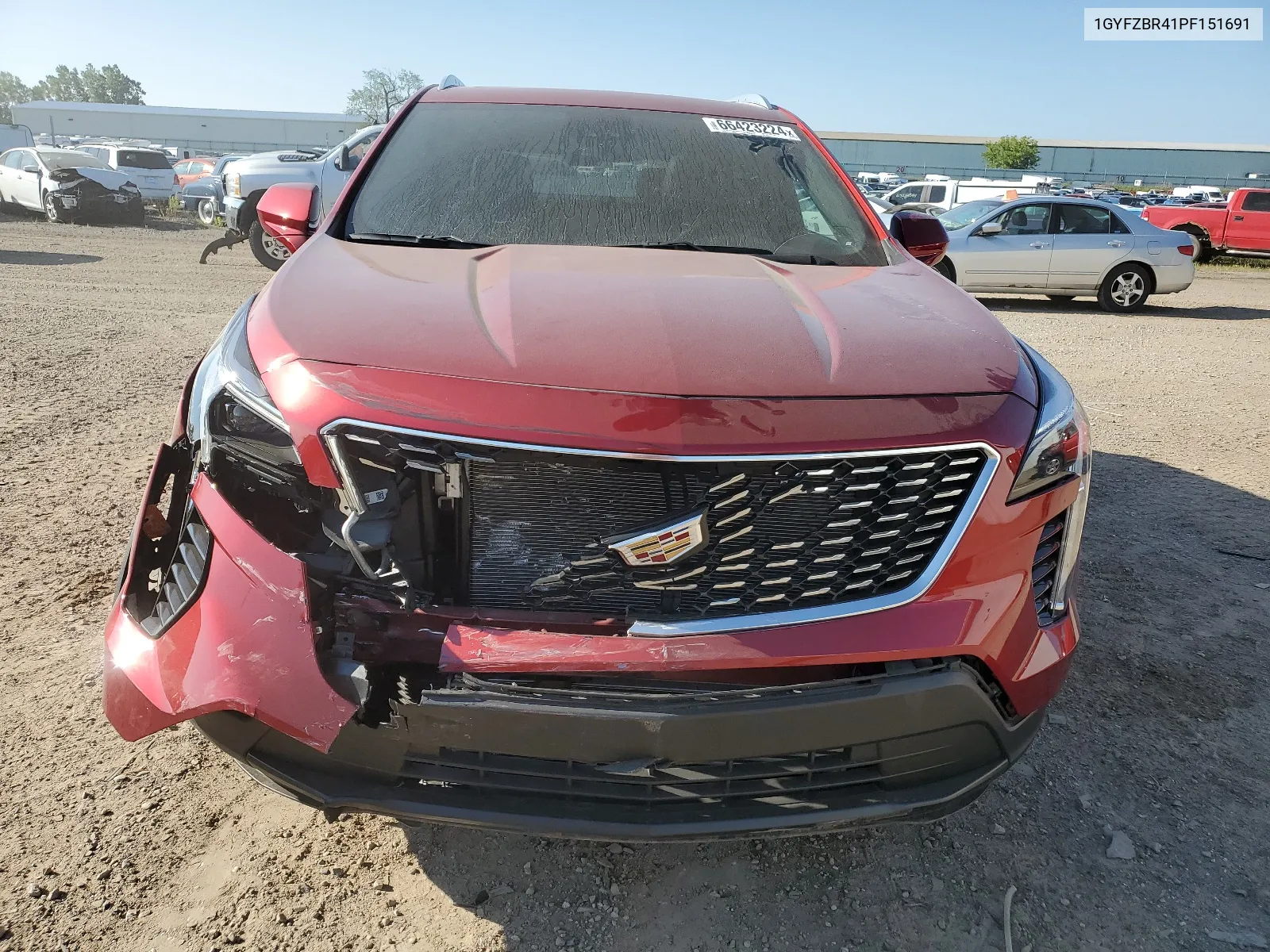 1GYFZBR41PF151691 2023 Cadillac Xt4 Luxury