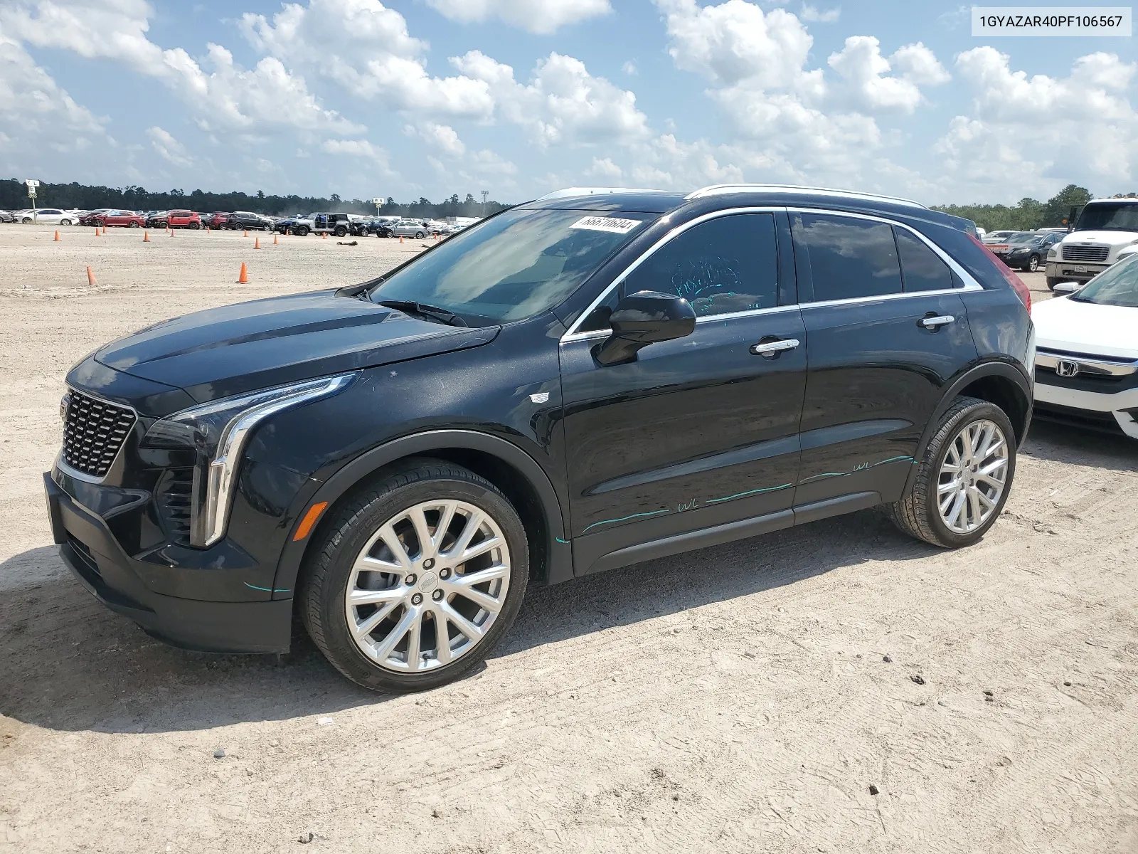 2023 Cadillac Xt4 Luxury VIN: 1GYAZAR40PF106567 Lot: 66670604