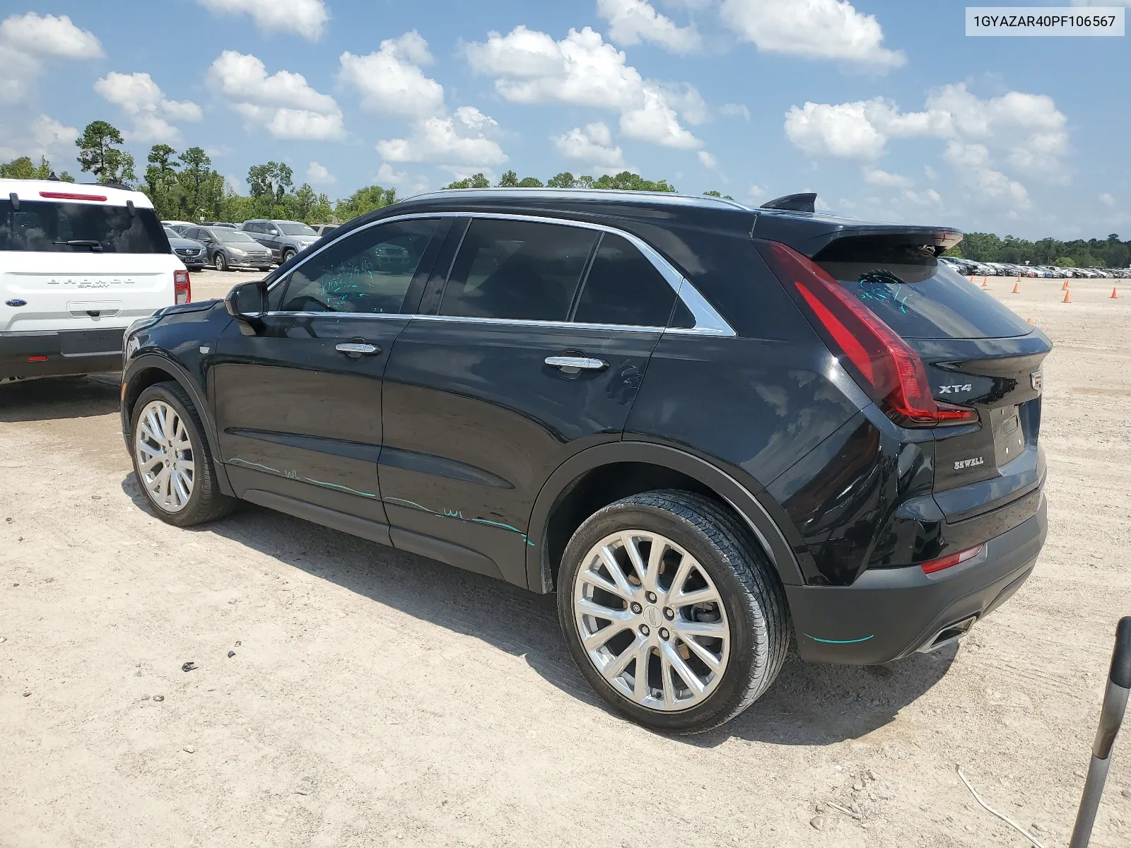 2023 Cadillac Xt4 Luxury VIN: 1GYAZAR40PF106567 Lot: 66670604